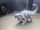 Ankylosaurus Beyaz Renk 12 CM Doğal PLA Malzeme Oyuncak