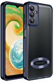 Galaxy A54 Kılıf Köşeleri Renkli Şeffaf Kamera Korumalı Silikon Luxury Kapak