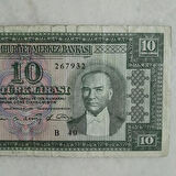 5. Emisyon 6. Tertip 10 Lira