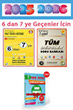 Tonguç 6 dan 7 ye Yaz Tatili Kitabı İlk Adım + Tüm Dersler Soru Bankası + Bursluluk Soru Bankası