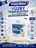 POWERMAX Beyaz Sabun Genel Yüzey Temizleyici 5 L Çok Amaçlı Temizlik