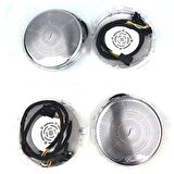 Mercedes w213 ledli kapı hoparlör kapağı set