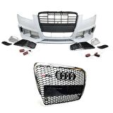 Audi a6 rs6 ön tampon panjur seti 2009 / 2011 c6