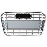 Audi a6 s6 ön panjur ızgara 2012 / 2014 krom gri