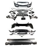 Mercedes w205 c63 body kit tampon seti komple 2019+ facelift