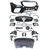 Mercedes w213 e63 ön tampon ve panjur seti 2013+