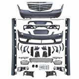 Mercedes w221 s63 s65 panjurlu body kit tampon seti