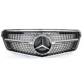 Mercedes w212 diamond ön panjur ızgara gri çıta 2009 / 2013