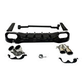 AUTOGP  Mercedes w206 c43 arka difüzör ve egzoz ucu seti 2020+