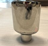 MERCEDES AMG TEKLİ ELİPS KROM EGZOZ UCU  (125*70)
