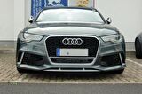 Audi a6 rs6 ön panjur ızgara 2012 / 2014 krom siyah quattro