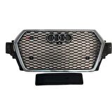 Audi q7 rsq7 ön panjur ızgara 2015 / 2019 krom siyah
