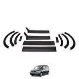 Volkswagen Caddy 2004-2010 Dodik Set 12 Parça Uzun Şase Sol Sürgülü