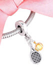 Tenis Raketi ve Top Charm