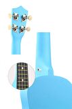 Midex UKX-901BL Mavi Soprano Ukulele (Askı Çanta Metod Pena)