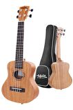 Midex TN-26M Set Maun Tenör Ukulele (Softcase Capo Metod Nota Sticker Askı Pena)