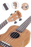 Midex TN-26M Set Maun Tenör Ukulele (Softcase Capo Metod Nota Sticker Askı Pena)