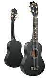 Midex UKX-901BK Siyah Soprano Ukulele (Askı Çanta Metod Pena)