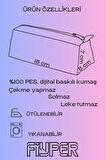Yıldız Desenli Astarlı Yıkanabilir Bez Kalemlik Kalem Kutusu Makyaj Çantası