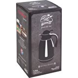 Cooker 1,3 Litre Cam Termos Siyah CKR2047
