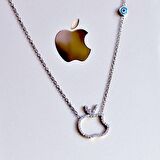 Pırlanta 0.15ct Apple Figürlü Kolye