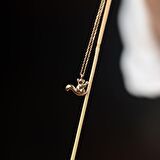 14k Altın Sincap Figürlü Kolye
