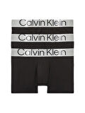 Calvin Klein Erkek 3'lü Siyah Boxer Trunk