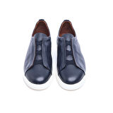 Comfort Taban Hakiki Deri Lastik Bağcıklı Erkek Sneaker 