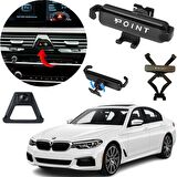 BMW 5 Serisi 5.20i Araca Özel Cep Telefonu Tutacağı Robotik Başlıklı 2017 - 2021 Arası Profesyonel