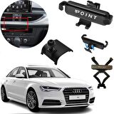 Audi A6 Araca Özel Cep Telefon Tutacağı Robotik Oynar Başlıklı 2012 - 2017 Arası Profesyonel Ürün
