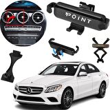 Mercedes C Seri Araçlara Özel Cep Telefon Tutacağı Robotik Oynar Başlık 2019-2021 Arası Profesyonel