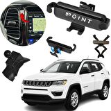 JEEP Compass Araca Özel Cep Telefon Tutacağı Robotik Oynar Başlıklı 2017-2020 Arası Profesyonel Ürün