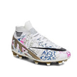 Erkek Çocuk Çoraplı Çim Zemin Halı Saha Krampon Futbol Ayakkabısı KRMP565