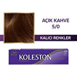 Koleston Tüp Boya 50 ml - 5.0 Açık Kahve 3 Adet
