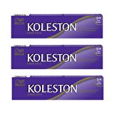 Koleston Tüp Boya 50 ml - 3.4 Koyu Kestane 3 Adet
