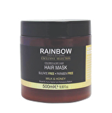 Rainbow Milk & Honey Boyalı ve Kuru Saçlar için Koruyucu Saç Bakım Maskesi 500 ml