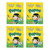 Hleks Patlayan Şeker Papios 40 Adet Muzlu 4 Paket