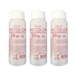 Exicolor 20 Volüm Oksidan Peroksit 60 ml 3 Adet