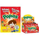 Hleks Patlayan Şeker Popios 4lü Set Çilek Kola Muz Tutti Frutti