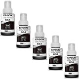 Epson T6641 / L120 Siyah Orjinal Mürekkep 5'Lİ Avantaj Paket