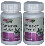Passiflora Valerian 2x60 Tablet Kedi Otu
