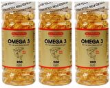 Omega 3 Balık Yağı 1000 Mg 3x200 Kapsül