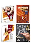 BOREALIS 8.SINIF LGS PRACTİCE BOOK TEST BOOK PARAGRAPHS&DIALOGUES ve SUPPORT ALL IN ONE