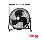 Taflan FF500A Sanayi Tipi 130W Yer Vantilatörü / 20''