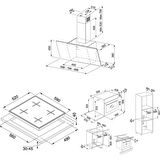 Franke Siyah Ankastre Set (FPJ 615 V BK A - FHNS 604 BK - FSL 86 H BK)
