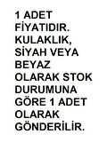 iPhone 5 / 5c / 5s uyumlu 3.5 mm Jack Girişli Kulaklık
