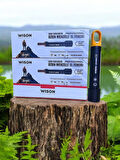 Wison Ws-3500 1500 Lümen 10 watt Şarj Edilebilir Profesyonel Fener Siyah