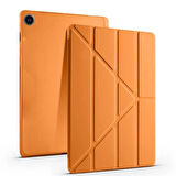 Samsung Galaxy Tab S6 Lite 2024 P610 P617 P620 10.4 Kalem Bölmeli, Smart Cover, Stand Özellikli, Pu Deri Koruyucu Kılıf