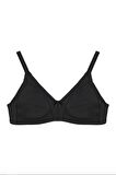 Kadın Siyah Mikro Toparlayıcı Sütyen 350