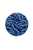 Uzun Boru Kesme Boncuk Çap 2mm Uzunluk 10 mm - 20 Gram - Mavi - BNC242